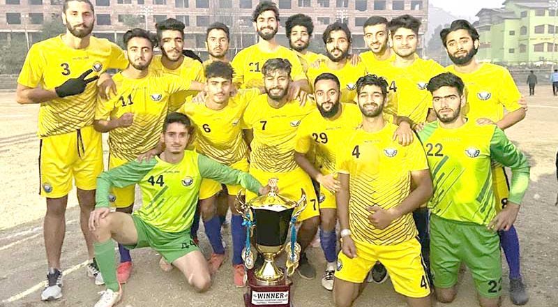J&K: Real Kashmir FC lifts Anantnag Knockout Football Tournament trophy