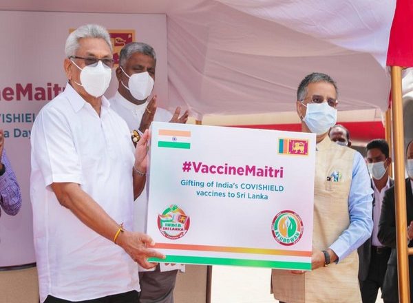 India sends 6 lakh doses of COVID-19 vaccines to Sri Lanka, Bahrain