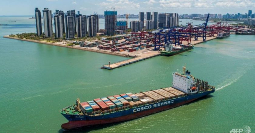 China’s exports up 28%, imports hit decade-high
