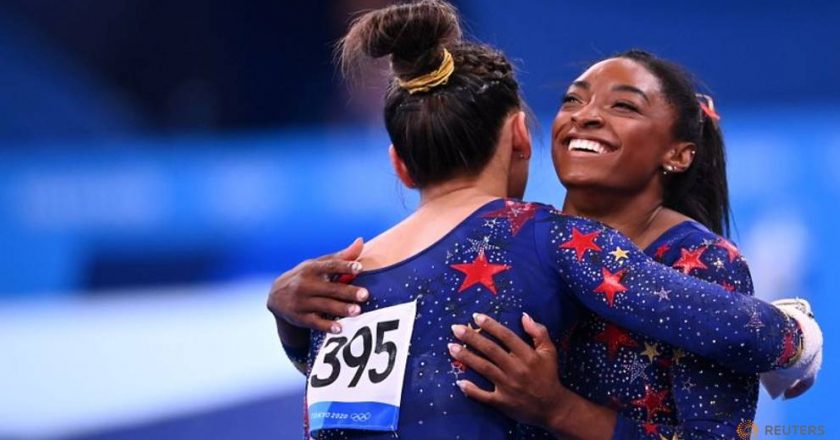Gymnastics: US women top Russians, China in Olympic medal chances