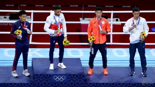 Olympics-Boxing-Sousa’s last-gasp knockout earns Brazil gold, historic win for Turkey