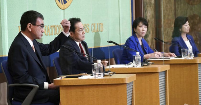 China, COVID-19 pandemic, energy top Japan’s leadership race debate