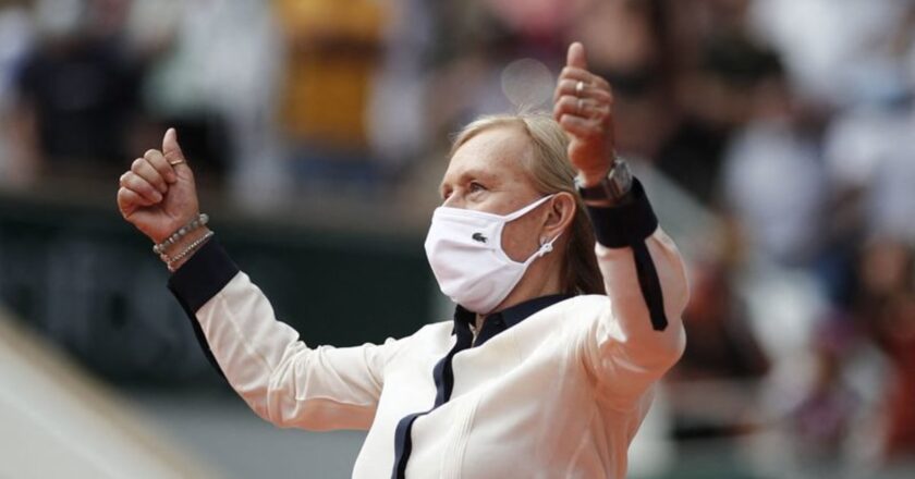 Navratilova says Tennis Australia capitulating to China over Peng
