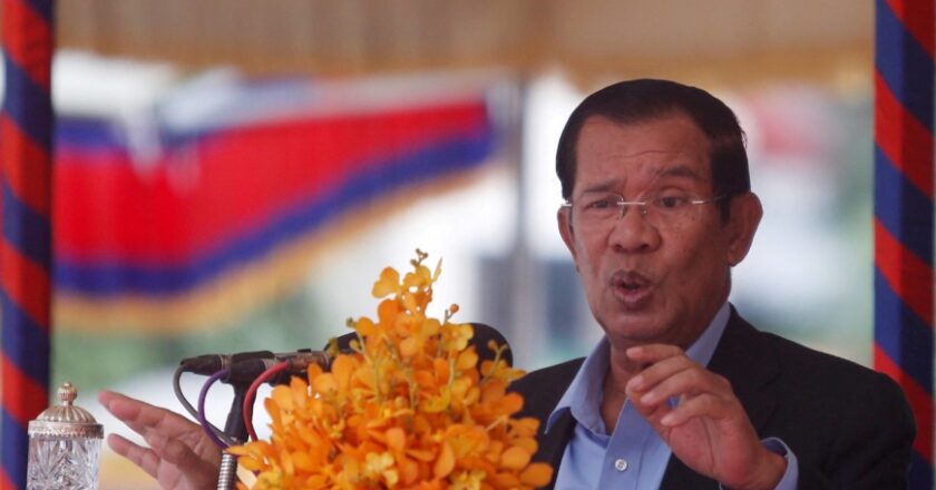 Myanmar visit by Cambodia’s Hun Sen sparks protests and ASEAN division