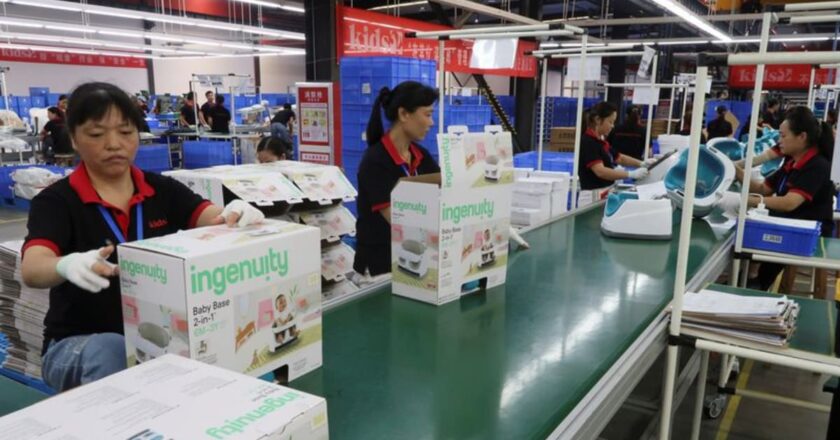 China’s factory growth picks up as demand improves, Ukraine crisis raises risks