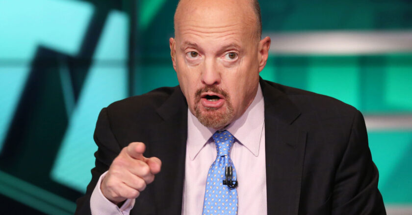 Cramer’s message to investors and the Fed: Inflation may have just peaked