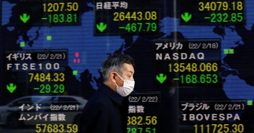 Asian shares gain as US inflation data not as bad as feared