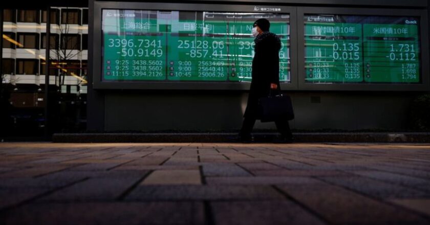 Stocks slip, dollar up as China lockdowns stir growth risks