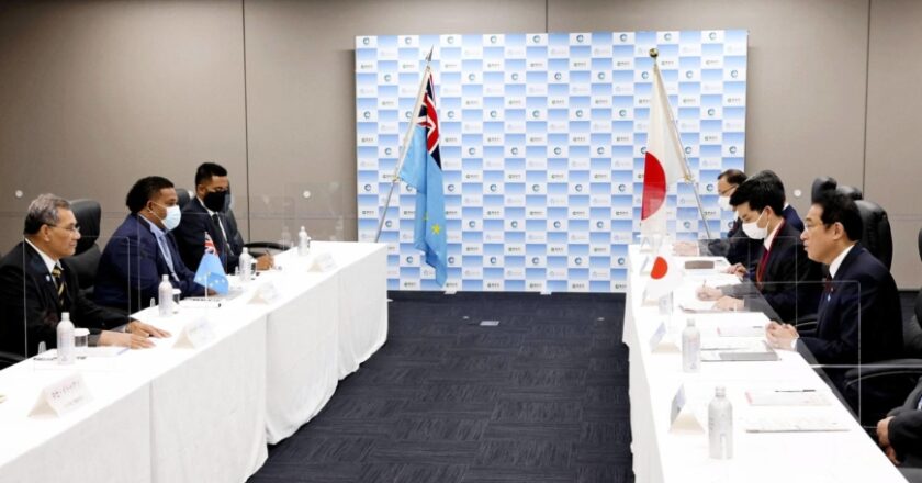 Japan closely watching China’s moves in Pacific, Kishida says