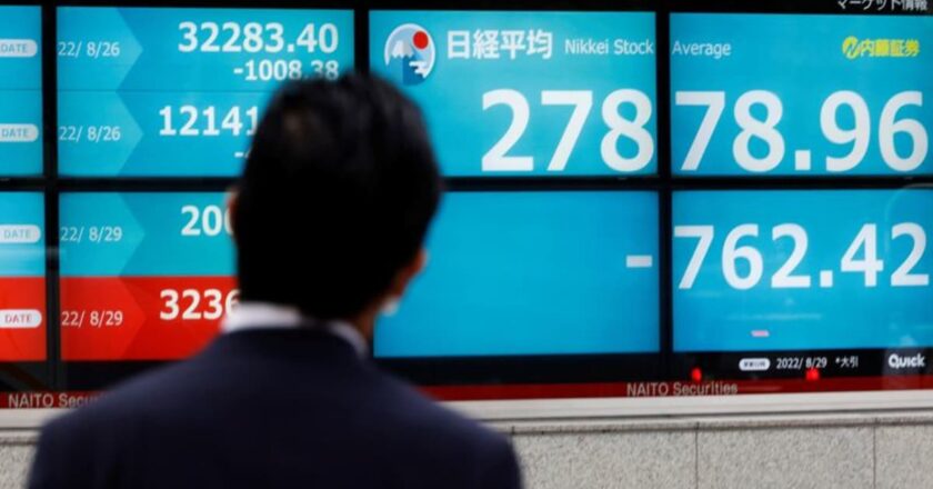 Shares tumble, yields jump as data fuel rate angst