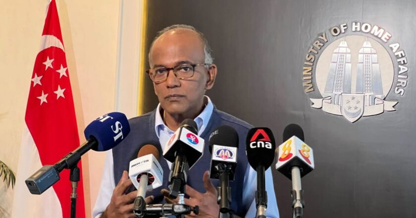 Government must ‘do right’ by Singaporeans by keeping death penalty: Shanmugam
