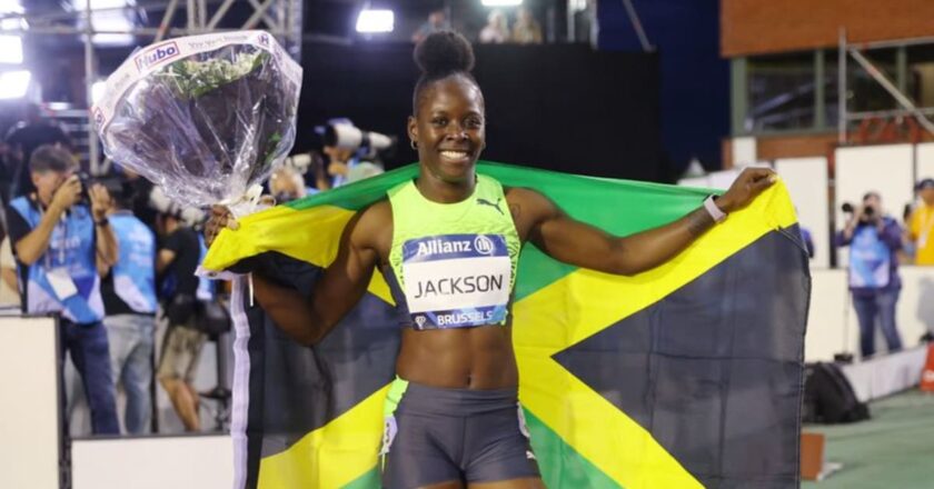 Jackson hands Fraser-Pryce first 100m loss of the season in Brussels