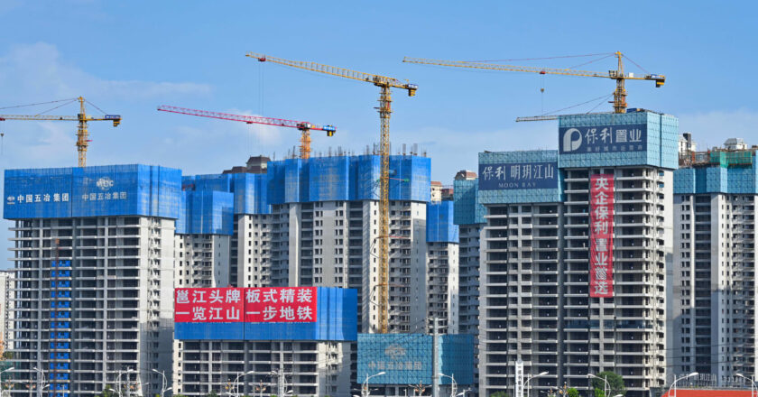 Chinese property developers’ cash flows have plunged by more than 20%
