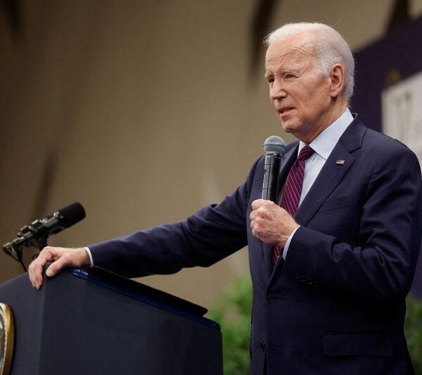 Biden criticizes China’s “economic coercion” during the G7 conference but claims that relations may be warming up.