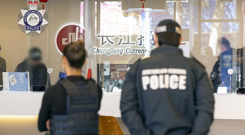 Aussie Police Raids Capture a Chinese “Crime Gang”