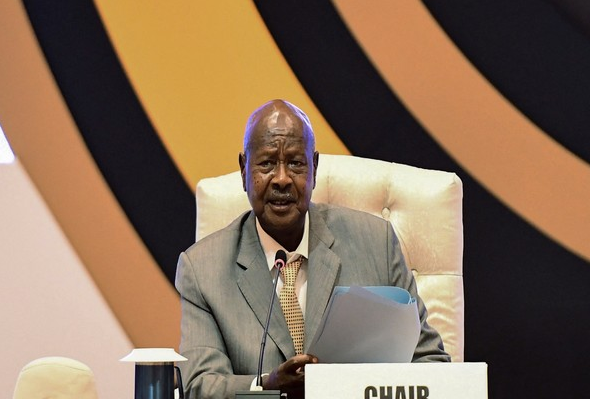 At the NAM Summit, Uganda’s president praises the contribution of the Indian diaspora to economic prosperity.