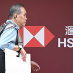 Following a “messy” quarter caused by the China issue, HSBC shares fell.