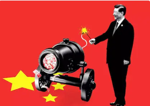 Xi Jinping unintentionally hit the wrong target with his massive money cannon.