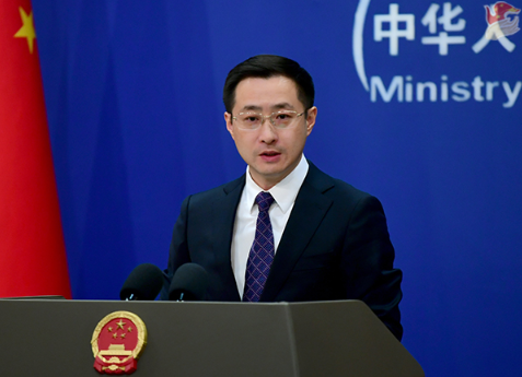 China urges moderation and a de-escalation of tensions due to the possibility of the Ukraine issue getting worse.