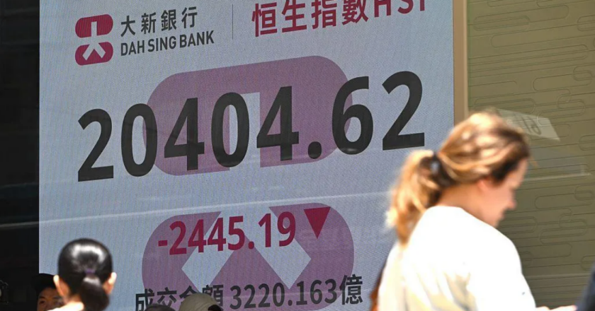 Trump tariffs cause the largest decline in Asian stocks in decades.