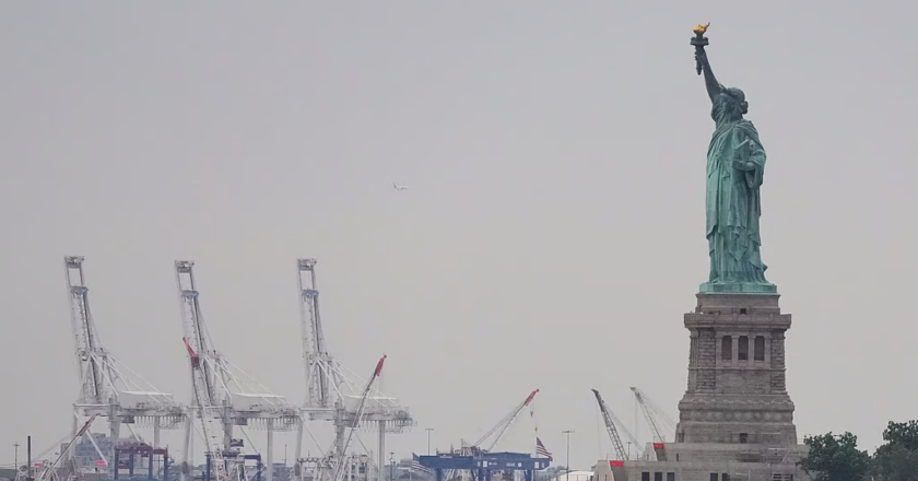 As the US economy begins to struggle, new taxes on imports, put in place by Trump, are starting.