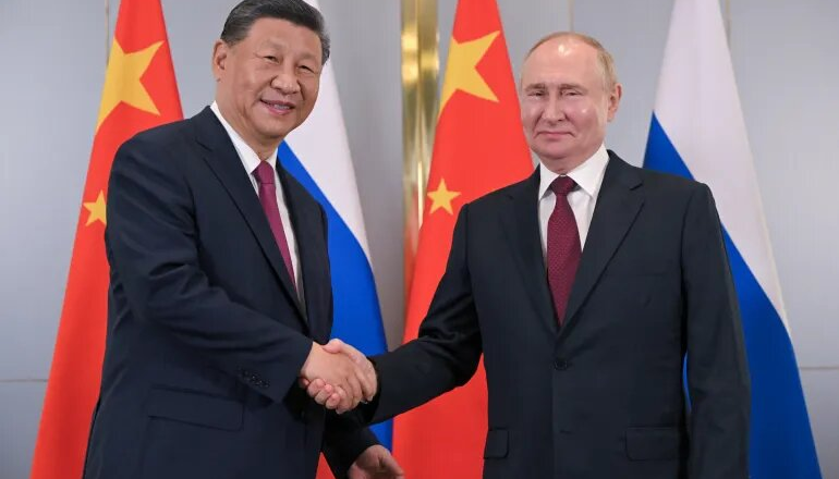 Xi tells Putin China will continue to promote peace talks in Ukraine crisis