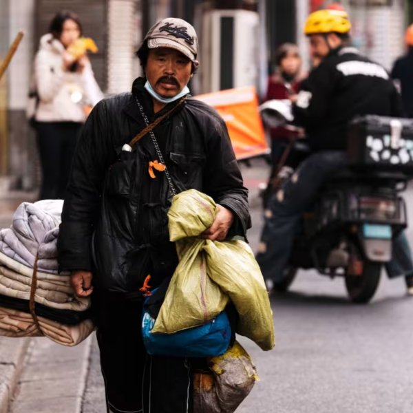 China services activity hits 3-year low while factory slump persists