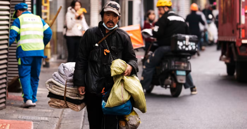 China services activity hits 3-year low while factory slump persists