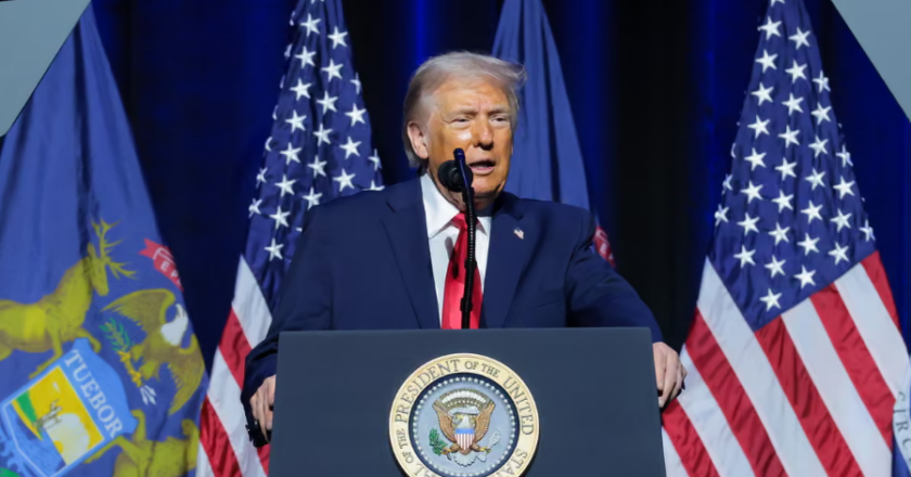 Trump claims victory on US economy despite many Americans’ cost of living concerns