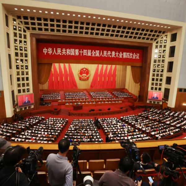 China sets lowest GDP growth target for decades as it braces for economic slowdown