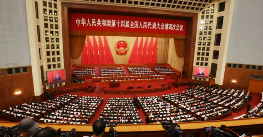 China sets lowest GDP growth target for decades as it braces for economic slowdown