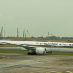 Airplane Art – Singapore Airlines Boeing 787-10 taxiing at Changi Airport